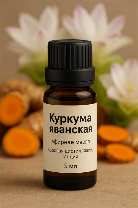 Куркумы яванской эфирное масло 1832 - фото 6006