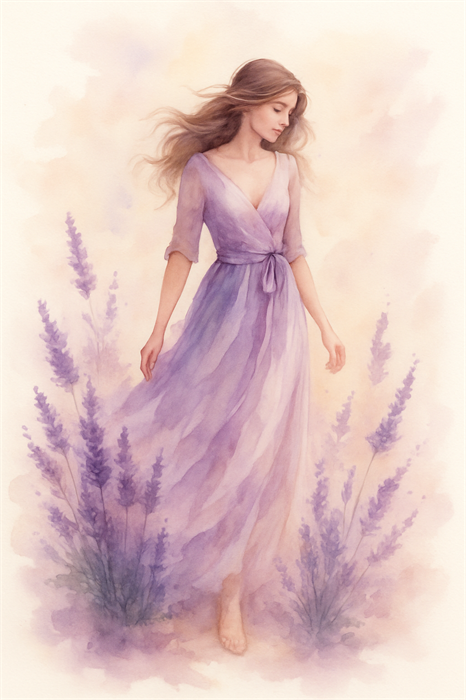 Лаванда французская Дива, эфирное масло натуральное 100%, Lavandula angustifolia, Прованс 1753