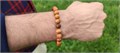 Браслет из сандала белого натурального, сандаловое дерево Майсур Индия 1681